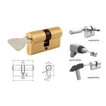 Mcm - Cilindro Sicurezza Doppia Frizione 40x30 R-15 Ottone Bpsde3040