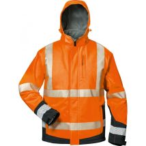 Giacca Softshell Ad Alta Visibilità Lukas Taglia Xl, Arancione/nero