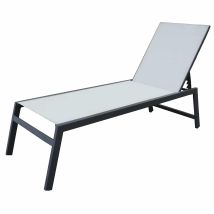 Liegestuhl Aluminium Chillvert Pisa 203x64x43 Cm