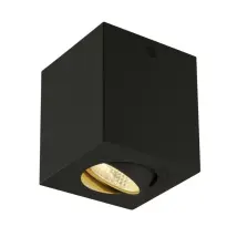 113940 Plafoniera Triledo Square Cl Led 3000k Quadrato Nero Opaco 38° 6,2 W Driver Incl. - Slv