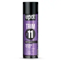 Upol - Peinture Premium En Aérosol De 450 Ml - Noir Mat - Trimmb/al - Ce Produit De Marque Upol Est Neuf.