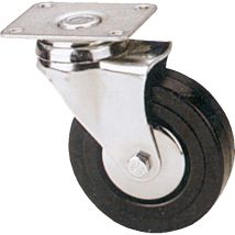 Rueda 75228 GG – Ø 50 mm – Goma gris – Soporta 35 kg