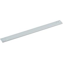 Geze – Piastra di montaggio per binario di guida E-glide BG argento – Colore: Argento – Compatibilità: Rotaia E-glide BG