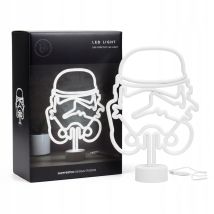 Lámpara Usb Led De Neón Con Forma De Stormtrooper De Star Wars Para Fans De Star Wars