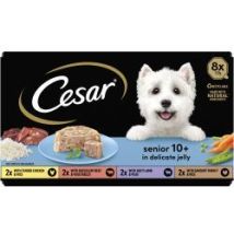 Senior 10+ In Delicate Jelly 8x150g - 730518 - Cesar