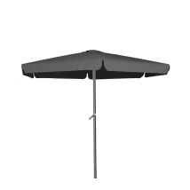 Linder Exclusiv Gmbh - Linder Exclusiv Sonnenschirm, Gartenschirm Ø 300 Cm,mit Kurbel,dunkelgrau