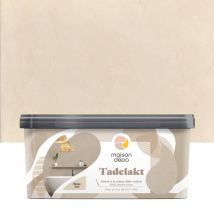 Escayola Decorativa Tadelakt Maison Deco, Beige Spa, 5 L Maison Deco