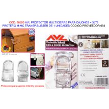 Sistema de protección AVL Finsto Protefix para cajones de transporte – Material transparente – Diseño robusto – Adaptabilidad