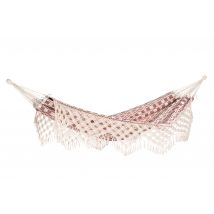 Xxl Boho Hängematte Rio Bordeaux Tuchhängematte Liegefläche Ca. 250 X 160 Cm - Amazonas