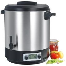 Nature&saveurs - Lcd-sterilisator Mit Wasserhahn Und Timer 31l 2000w Ns-st31ina