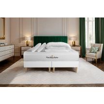 Royal Palace Bedding - Pacchetto Letto Completo - Materasso 200x200cm + 2 Molle Box (monoblocco) + 2 Cuscini + Piumone - Lancaster