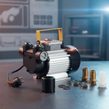 Mucola - 60l/min Heizölpumpe Dieselpumpe Selbstansaugend Ölabsaugpumpe 230v