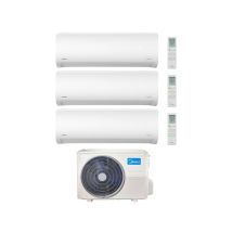 Midea Climatiseur Trial Split Série Xtreme Pro Green 9+9+9 Avec M4oe-28hfn8-q Inverter R 32 Wi-fi Classe A++