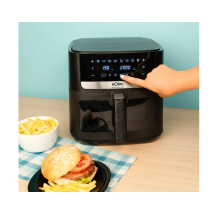 Freidora Sin Aceite Solac S97204000 Fa1801 Leviter Digital 8l Doble Resist.