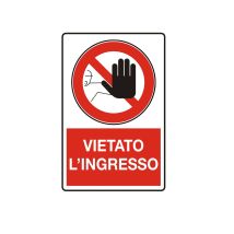 Verbotsschild 20x30 cm – Kunststoff – Hochwertiger Druck – Arbeitszeiten – Zugang verboten – Verkehrsschilder für Baustellen und Clubs