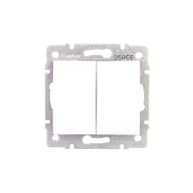 Logi Zweigruppen-schraubschalter 10ax 250v Weiß 021010102 25066