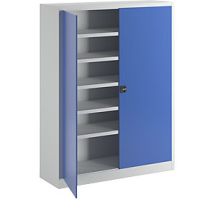 Armario de puertas batientes para balones – Altura 1950 mm – Ancho 1500 mm – Chapa de acero – Acabado en polvo