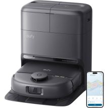 Eufy Omni C28 - Robot Aspirador Lavador - Rodillo-mopa Hydrojet Autolimpiante - 15000 Pa - Diseño Anti-nudos