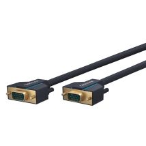 Clicktronic - Goobay 70352 Cable Vga 3 M Vga (d-sub) Azul