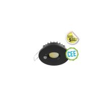 Vision-el - Spot Led Ctc Bbc 6w 2700/300/4000k Nero Dimmerabile Con Rilevatore - Garanzia Di 5 Anni