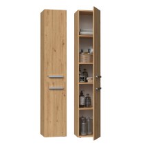 Badezimmerschrank Regalsäule Nel Ii Artisan Oak