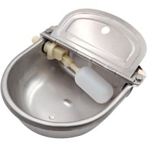 Automatic Waterer For Horses, Stainless Steel Livestock Waterer, Cow Waterer With 1 Float For Horses, Cattle, Sheep, Pigs, Alpacas And Dogs