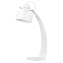Lampada Da Tavolo Loft Bianca Rif E27 15w Sigma Lighting