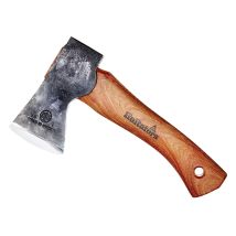 Hultafors – Hults Bruk Ågelsjön Mini Hatchet – 500g Head Weight, 235mm Handle Length, Leather Sheath Included