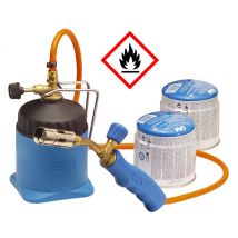 Gasbrenner Zum Löten Und Brennen Mit Schlauch Lm3000 2 Kartuschen