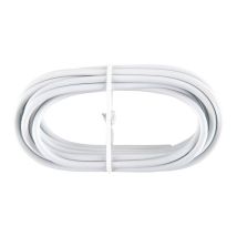 Weißes Kunststoffummanteltes Kabel (wurm) 3m Vorhanghalter Pv025 Cintacor - Storplanet