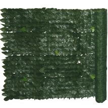 Evergreen – Künstliche Hecke Edera 1x20m – 612g/m² – UV-beständig – 800 Blätter/m²
