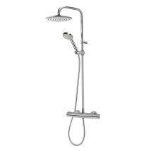 Aqualisa Showers - Aqualisa Midas 110 Mixer Shower Exposed Bar Valve Chrome Drencher