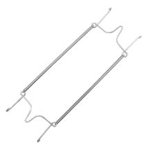 Muelle cuelgaplatos 24x30 cm – Acero galvanizado – Accesorio decorativo para platos