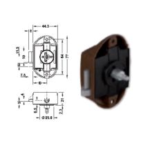 Serratura Push-lock Per Antine Senza Asta