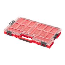 One Organizer L 2.0 Red Ultra Hd Stapelbar 531 X 379 X 77 Mm 6 L Ip66 Mit 10 Inlays - Qbrick System