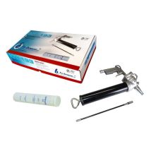 Bonezzi 193 Kit Ingrassaggio Pistola Per Grasso Pneumatica Ad Aria Cartucce 600g