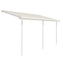 Palram-canopia - Palram-canopia Aluminium Terrassenüberdachung Mit Doppelstegplatten 'sierra', Weiß, 230 X 447 Cm