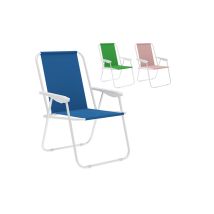 Marbueno Silla Plegable Surtido Acero Playa Y Piscina