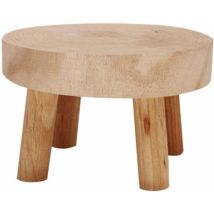 Ymyny Support Pour Plantes En Bois, Mini Tabouret, Support Pour Plantes Grasses, Pot De Fleurs, Support En Bois, Support Pour Intérieur Ou Extérieur, 
