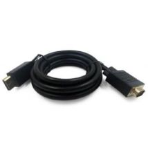 Gembird - Ccp-dpm-vgam-6 Displayport-vga-kabeladapter Schwarz - Kabeladapter (displayport, Vga, Stecker/buchse, 1,8 M, Schwarz)