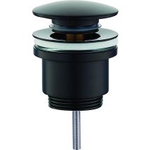Piralla Rubinetteria - Desagüe Clic-clac Redondo Negro Matte Clic-clac Piralla Rubinetterie Pcunr Negro Mate