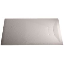 Idralite - Piatto Doccia Bianco Effetto Pietra Mod. Strong 90x120 Cm