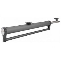 392mm Cintre Coulissant, Tringle Télescopique Réglable, Support De Rangement Pour Armoire, Porte-pantalons Robuste, Gain De Place, Gris