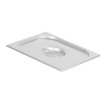 Mahlzeit Coperchio GN 1/2 in Acciaio Inox – Dimensioni (L) 32,5 x 26,5 cm – Spessore 0,7 mm – Maniglia Ergonomica