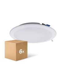 Markenlos - Lot 6x Downlight Led Pan 18w 1440lm 840 Blanc Froid 177mm -