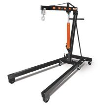 Unicraft - Gru Idraulica A Carrello Pieghevole Con Pompa 2ton Wk 2003