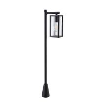 Siveta Außenleuchte – 100 cm hoch – IP65 – Schwarz – E27 – Aluminium – Geeignet für Terrasse, Garten, Balkon, Einfahrt