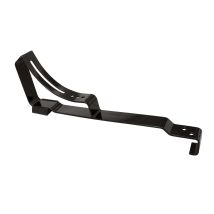 Laufroststütze Für Dachtritt Und Laufrost, Für Gewellte Dachziegel, Dachtritte Für Schornsteinfeger - Verzinkt Schwarz, 48,5cm - Daprona