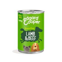 Edgard&cooper - Wet Tin For Dogs In Lamb & Beef 400g - 267320