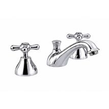 Dreiloch-waschbecken Mit Niedrigem Auslauf, Chrom Piralla Rubinetteria Sofia 0sf00033a17 Chrom